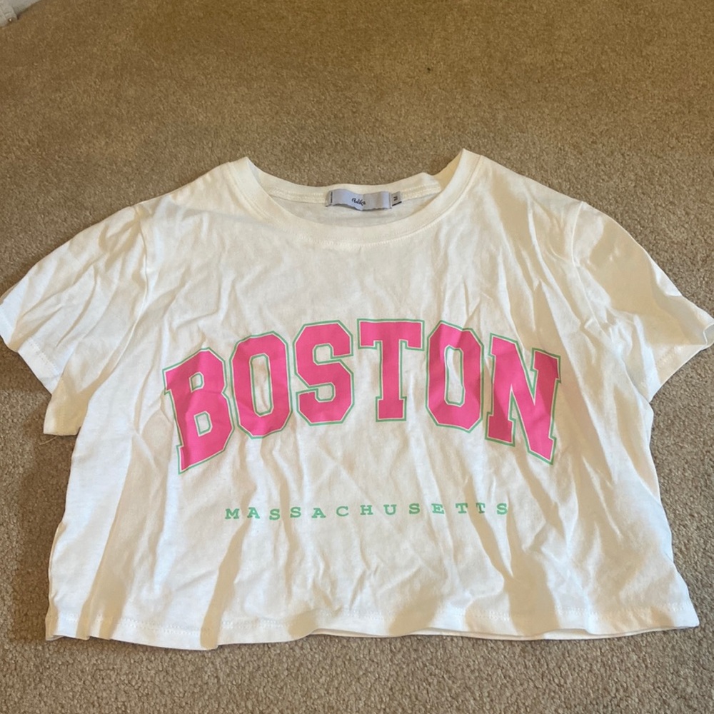 boston crop top